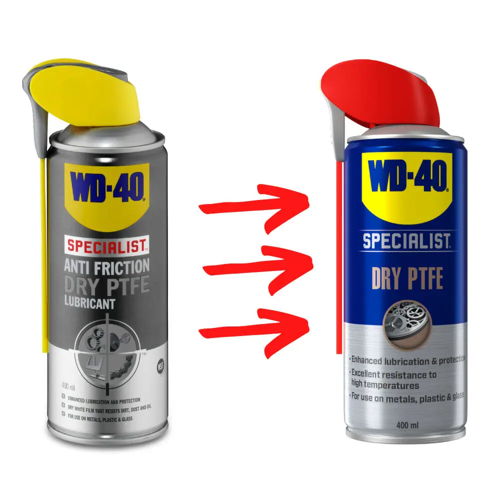 WD-40 Specialist PTFE Lubricant Spray - Professional Grade for Metal,  Plastic and Rubber and Specialist Contact Cleaner Spray - Precision  Electronic Cleaning Solution for Switches, Relays & Connectors :  : DIY 